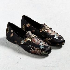 Men's Print Loafers Size 9